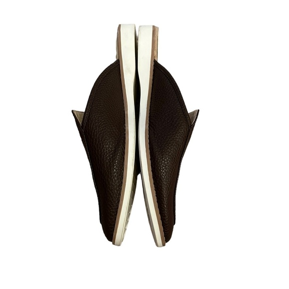 Anne Klein Brown Almond Toe Mule Flats Size 8 - Picture 3 of 5